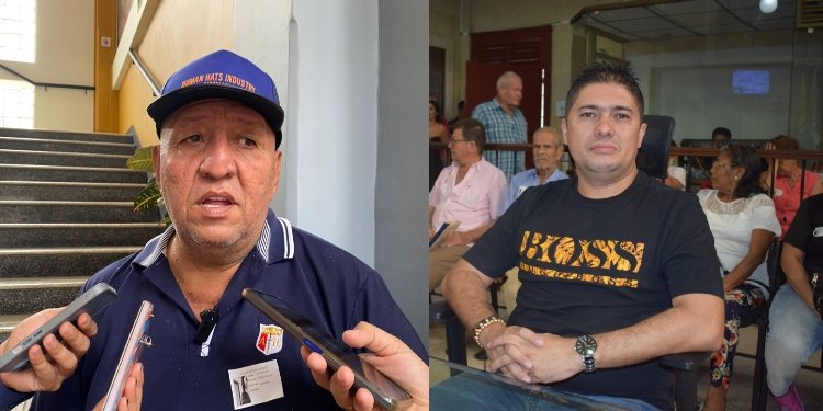 ‘Rifirrafe’ entre representante de los vendedores informales y concejal