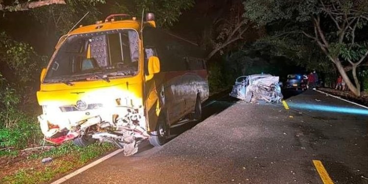 Cinco personas heridas en accidente de tránsito en la vía Armero 