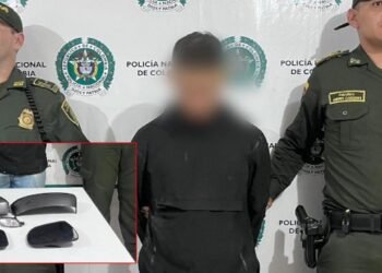 Policía recuperó elementos hurtados a un vehículo que estaba en un centro comercial