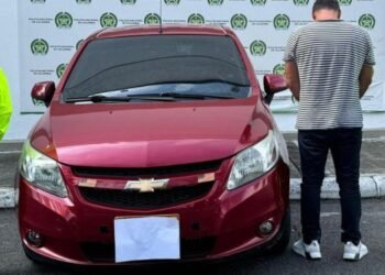 Capturado hombre que andaba en un vehículo reportado como hurtado en Antioquia