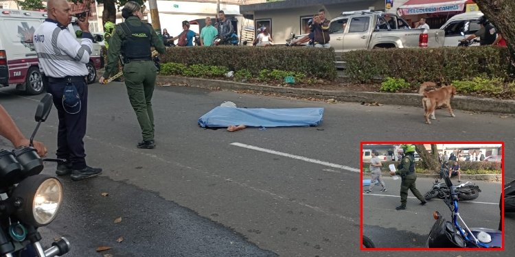 Alejandro perdió la vida en un accidente cuando iba en su motocicleta