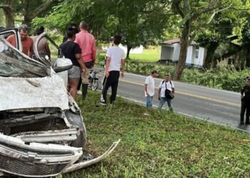 Accidente de tránsito deja dos personas heridas en Mariquita 