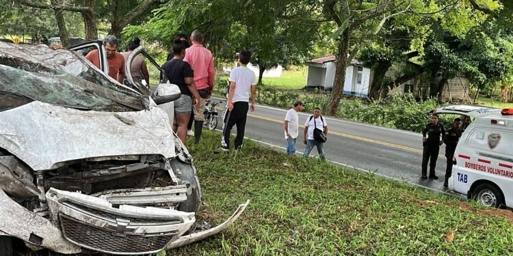 Accidente de tránsito deja dos personas heridas en Mariquita