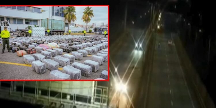 Policía de Ibagué se incautó de 945 kilos de marihuana que era transportado en un camión