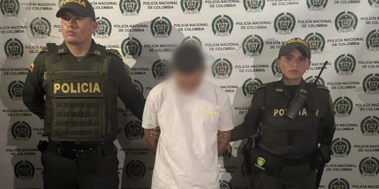 Detenido sujeto que portaba un revólver calibre 38 en El Espinal 