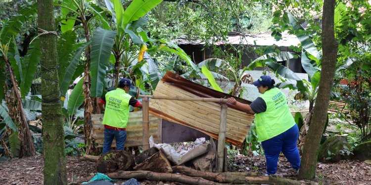 Administración Municipal sigue recuperando el espacio público en el Hato de la Virgen