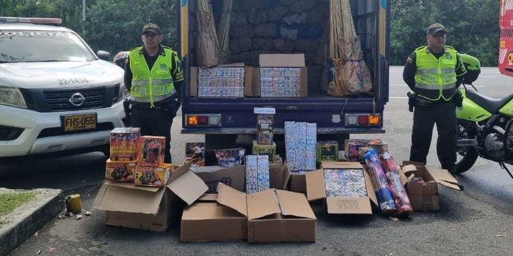 Incautan segundo cargamento de pólvora en carreteras del Tolima
