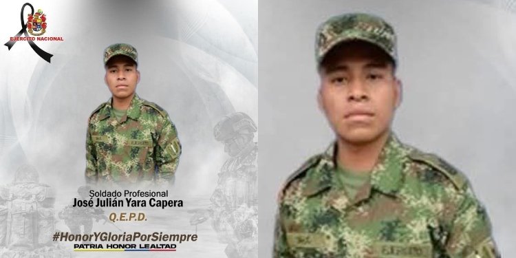 En Coyaima se cumplieron las exequias de militar asesinado en el Guaviare el 25 de diciembre