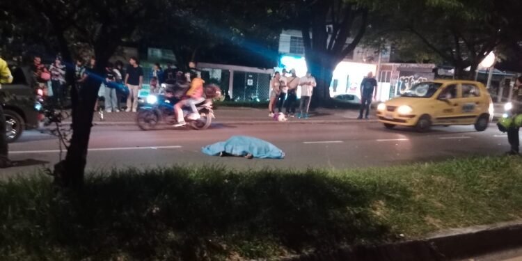 Peatón murió arrollado en la carrera Quinta con calle 68 de Ibagué
