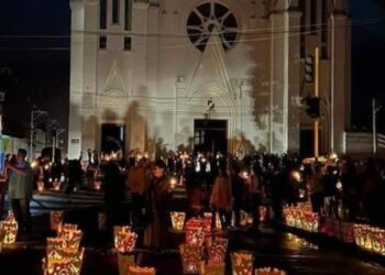 Líbano enciende su alumbrado navideño este sábado 7 de diciembre 