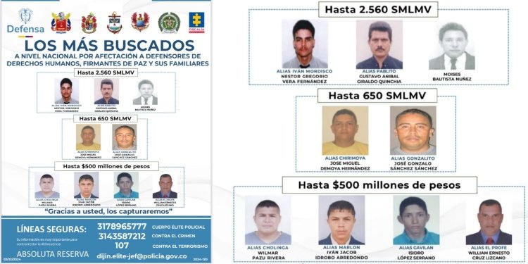 Cerca de $500 millones de pesos ofrecen las autoridades por alias ‘Marlon’ en el Tolima 