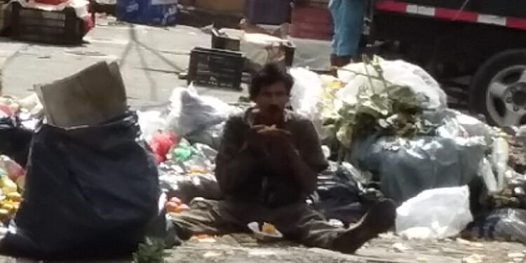 Habitantes de calle son una carga social que afecta el sector de la Plaza de La 21