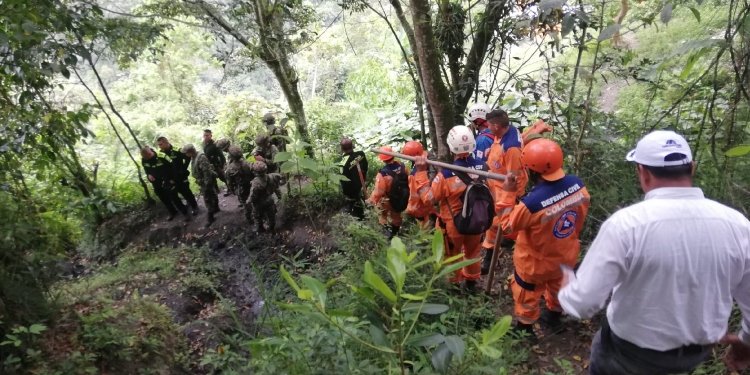 Atrapado quedó hombre cuando trabajaba en una mina ilegal de oro en zona rural de Cajamarca