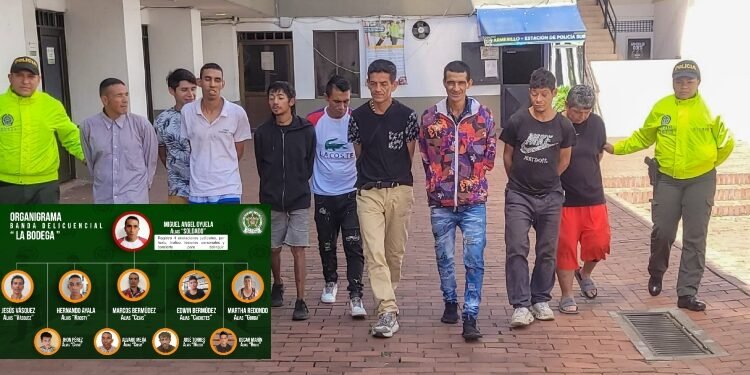 Autoridades desarticularon la organización delincuencial ‘La Bodega’ señalada de distribuir estupefacientes en cercanías de la Plaza de La 21