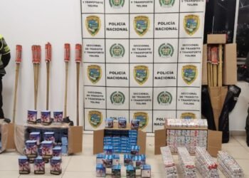 Más de 2 mil kilos de pólvora han sido incautados en el Tolima este diciembre