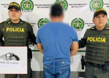 Motociclista fue detenido con arma de fuego en el municipio de San Antonio 