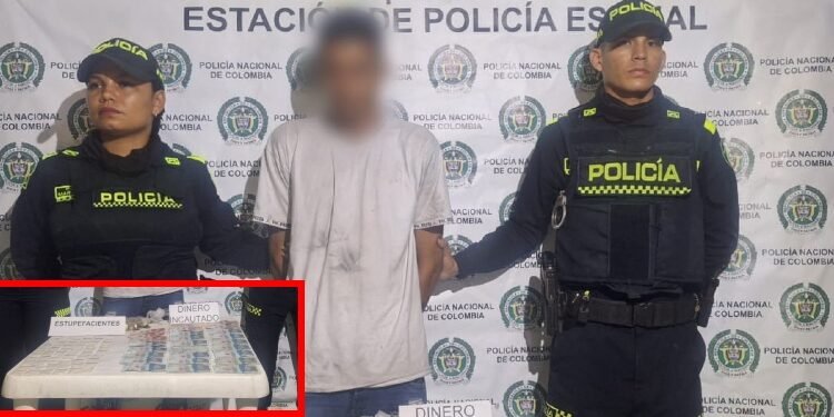 Detenido presunto expendedor de drogas en El Espinal