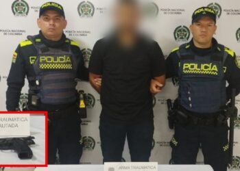 Sujeto fue capturado con arma traumática y señalado de agredir a un hombre en Ecoparaíso