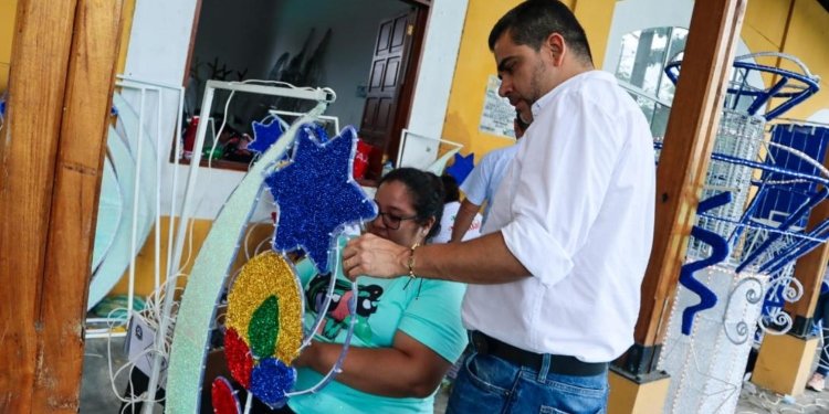 El Espinal tendrá alumbrado navideño hecho por artesanas locales 