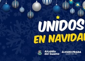 El Guamo enciende su alumbrado navideño en la noche de las velitas 