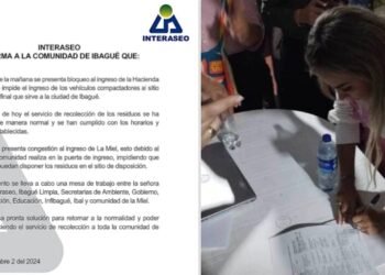 Luego de reunión con la Alcaldesa, los habitantes de La Miel levantaron el bloqueo que tenían en la Hacienda