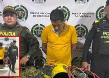 Viajaba con ‘marimba’ camuflada en un comprensor