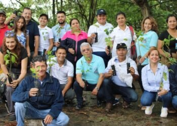 Entregan más de 1.000 plántulas a campesinos en zonas rural de Chaparral para reforestar áreas afectadas por incendios 