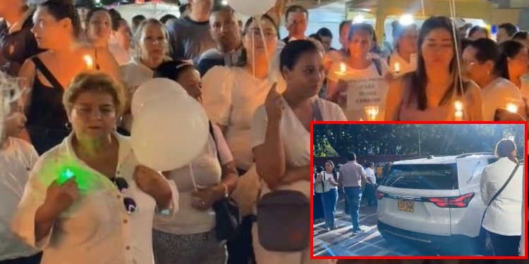 Familiares y amigos le dieron el último adiós a Diana Carrero