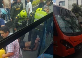 Habitante en condición de calle golpeó a una mujer en pleno Centro de Ibagué, además subió a una buseta a agredir a los pasajeros