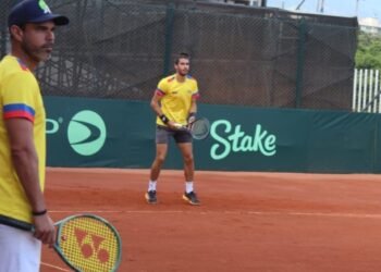 Selección Colombia ya entrena en Ibagué para la Copa Davis 2025