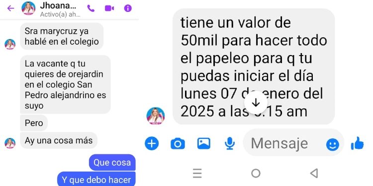 Inescrupulosos están pidiendo plata en perfiles falsos de redes a nombre de la Alcaldesa