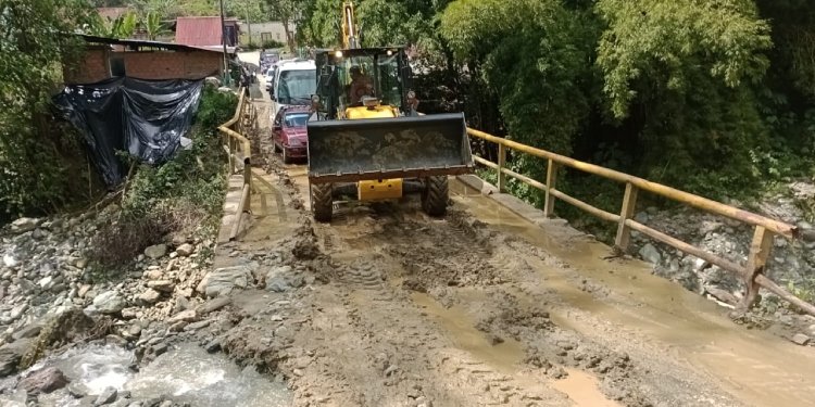 Gobernación del Tolima apoyó labores de atención por deslizamientos en zona rural de Ibagué