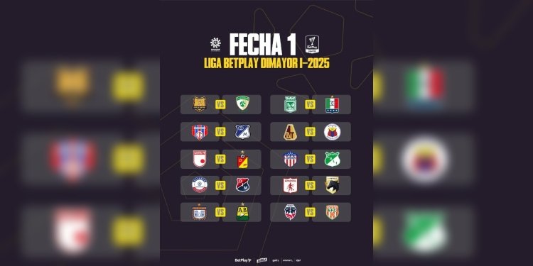 Este fin de semana rueda la primera fecha de la Liga Betplay I 2025