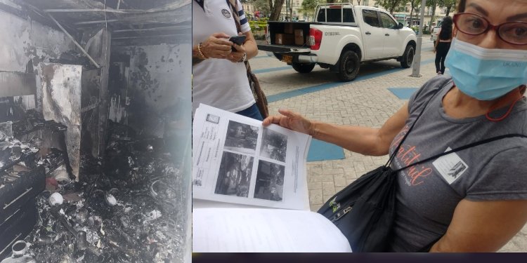 Familia clama por ayuda para reconstruir su apartamento