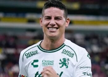 James “rugió como un León” en su debut