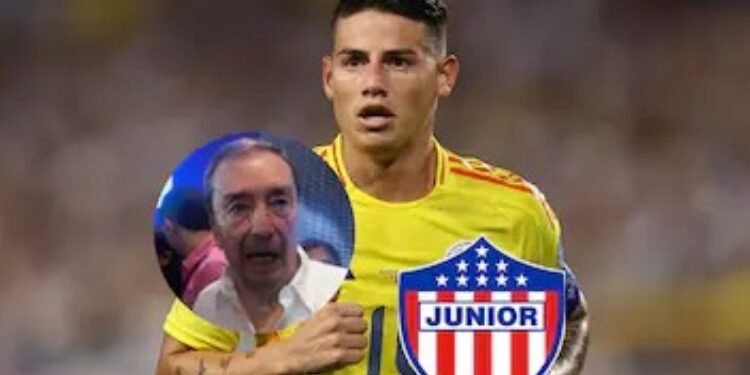 ¿Se cayó la ilusión del pueblo barranquillero por el fichaje de Jamés Rodríguez?