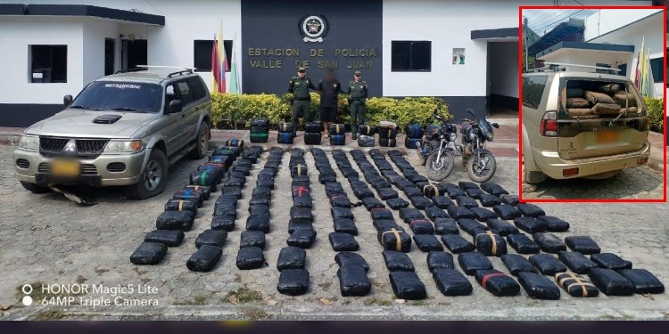Incautan 415 kilos de marihuana en Valle de San Juan
