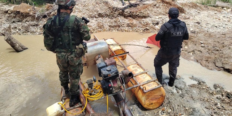 Estas eran las ganancias que obtenían mensualmente por mina ilegal de oro en Guamo 