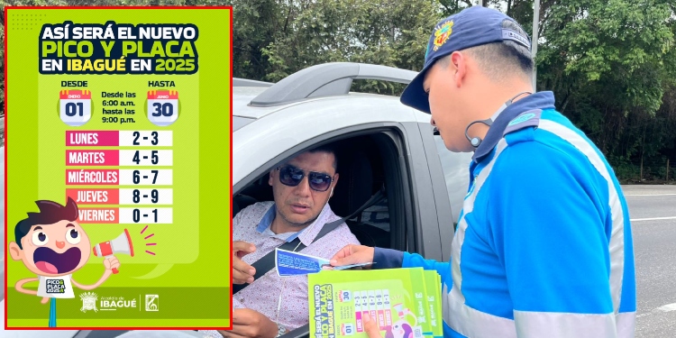 A partir de este lunes 13 de enero, la medida del pico y placa tendrá sanciones económicas