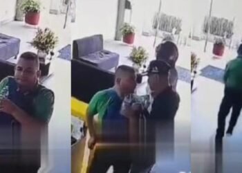 En video quedó registrado el millonario ‘fleteo’ en León Gráficas