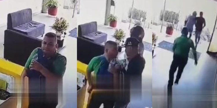 En video quedó registrado el millonario ‘fleteo’ en León Gráficas