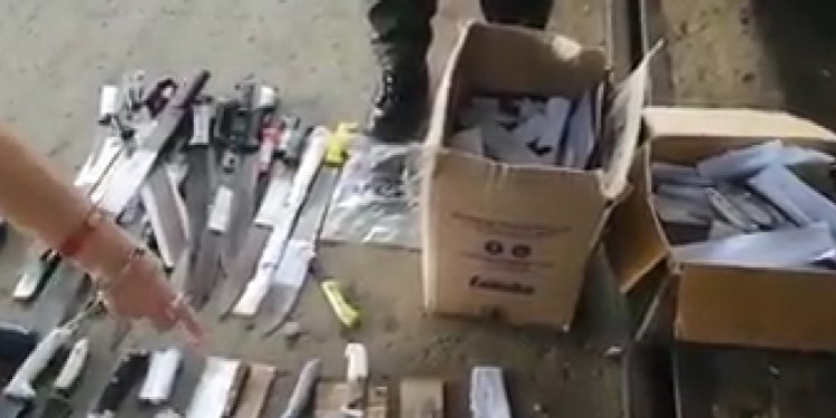 En los próximos días se desarrollarán operativos para la destrucción de armas blancas y sustancias incautadas