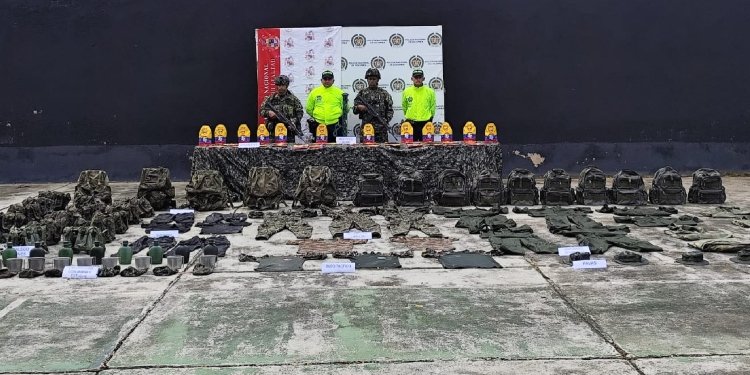 Encuentran almacén con material de guerra de las disidencias de las Farc en el sur del Tolima 