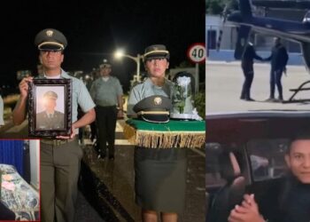 En medio de honores fue despedido en Rovira el teniente Nicolás Reyes