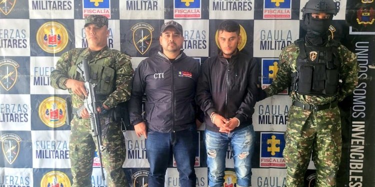 Enviado a la cárcel alias ‘Tique’ presunto integrante de las disidencias de las Farc, señalado de extorsionar a comerciantes