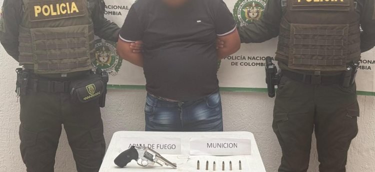 Una persona fue detenida con un arma de fuego en medio de una pelea en Coyaima 