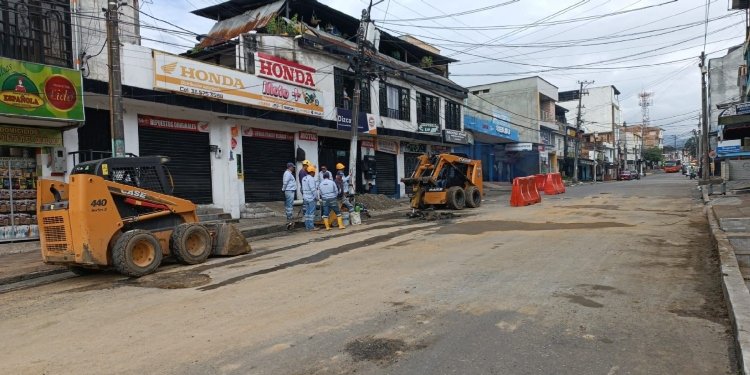 Restablecieron la movilidad en la calle 39 con carrera Sexta, luego del arreglo del alcantarillado del Ibal