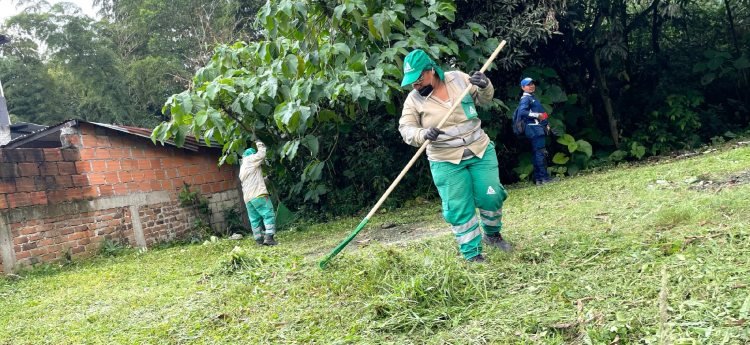 Alcaldía se tomó alrededores del puente en Fuente de los Rosales para embellecerlo y fortalecer la seguridad de la zona