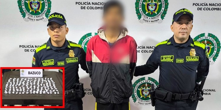 Capturaron a alias ‘Cutis’ con 150 dosis de basuco en el barrio Eduardo Santos