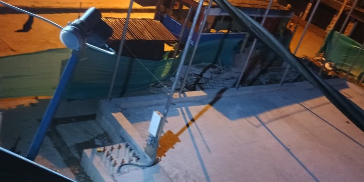 Obras de la cancha de San Juan de la China se encuentran en obra negra y sin avance 